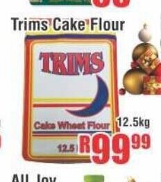 Devland Cash And Carry Trims Cake Flour 12.5kg offer