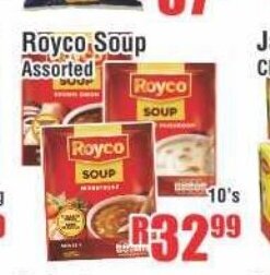 Devland Cash And Carry Royco Soup Assorted 10's offer