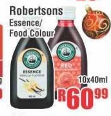 Devland Cash And Carry Robertsons Essence / Food Colour 10x40ml offer