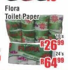 Devland Cash And Carry Flora Toilet Paper 10's offer