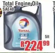 Devland Cash And Carry Total Engine Oil SAE40 5lt offer