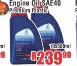 Devland Cash And Carry Engine Oil SAE40 Premium Plastic 10x500ml offer