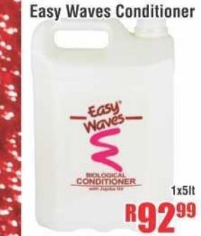Devland Cash And Carry Easy Waves Conditioner 1x5lt offer