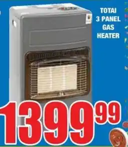 Boxer Build Τοται 3 panel gas heater offer