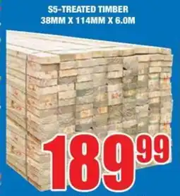 Boxer Build S5-treated timber offer