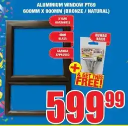 Boxer Build Aluminium window pt69 offer