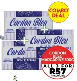 1UP Cordon Bleu Margarine offer