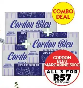 1UP Cordon Bleu Margarine offer