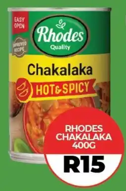 1UP Rhodes Chakalaka offer