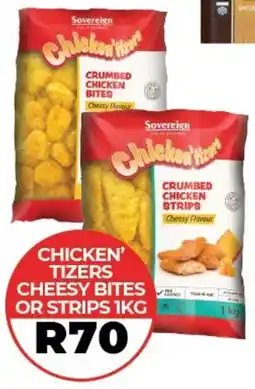 1UP Chicken'tizers cheesy bites or strips offer