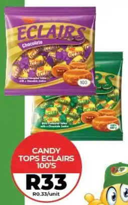 1UP Candy tops eclairs offer