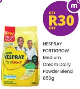 Shoprite NESPRAY FORTIGROW Medium Cream Dairy Powder Blend offer