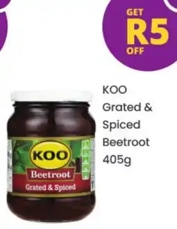 Shoprite KOO Grated & Spiced Beetroot offer
