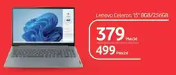 Makro Lenovo Celeron 15" 8GB/256GB offer