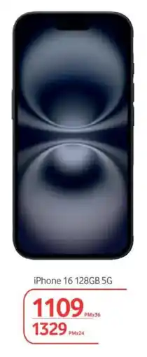 Makro iPhone 16 128GB 5G offer