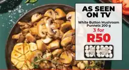 Food Lover's Market White Button Mushroom Punnets offer