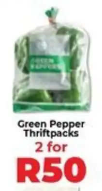 Food Lover's Market Green Pepper Thriftpacks offer