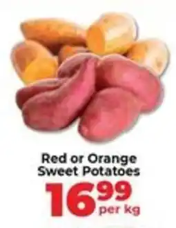 Food Lover's Market Red or Orange Sweet Potatoes offer