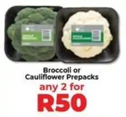 Food Lover's Market Broccoli or Cauliflower Prepacks offer