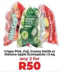 Food Lover's Market Cripps Pink, Fuji, Granny Smith or Mahana Apple Econopacks offer