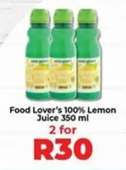 Food Lover's Market Food Lover's 100% Lemon Juice offer