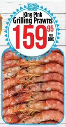 Food Lover's Market King Pink Grilling Prawns offer