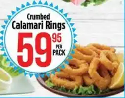Food Lover's Market Crumbed Calamari Rings offer