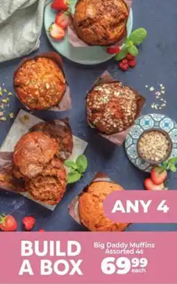 Food Lover's Market Big Daddy Muffins Assorted offer