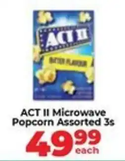 Food Lover's Market ACT II Microwave Popcorn Assorted offer