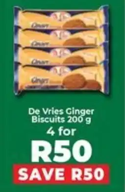 Food Lover's Market De Vries Ginger Biscuits offer