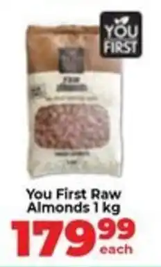 Food Lover's Market You First Raw Almonds offer