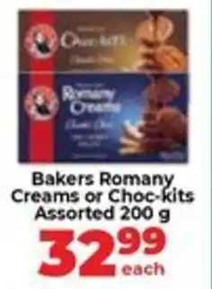 Food Lover's Market Bakers Romany Creams or Choc-kits Assorted offer