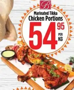 Food Lover's Market Marinated Tikka Chicken Portions offer