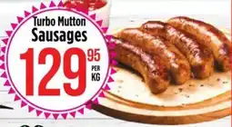 Food Lover's Market Turbo Mutton Sausages offer