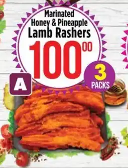 Food Lover's Market Marinated Honey & Pineapple Lamb Rashers offer