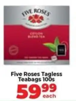 Food Lover's Market Five Roses Tagless Teabags offer