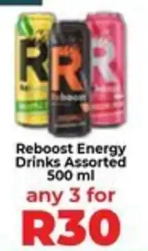Food Lover's Market Reboost Energy Drinks Assorted offer