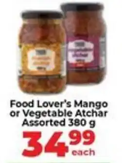 Food Lover's Market Food Lover's Mango or Vegetable Atchar Assorted offer