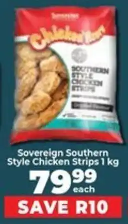 Food Lover's Market Sovereign Southern Style Chicken Strips offer
