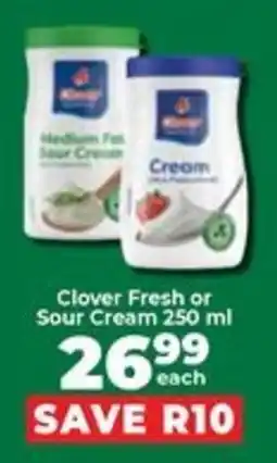 Food Lover's Market Clover Fresh or Sour Cream offer