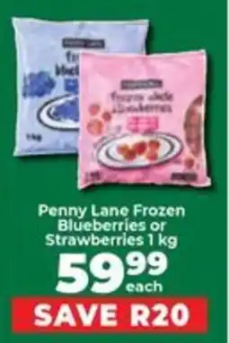 Food Lover's Market Penny Lane Frozen Blueberries or Strawberries offer