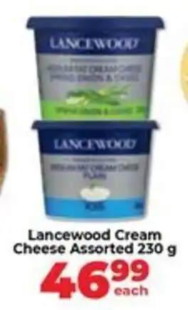 Food Lover's Market Lancewood Cream Cheese Assorted offer