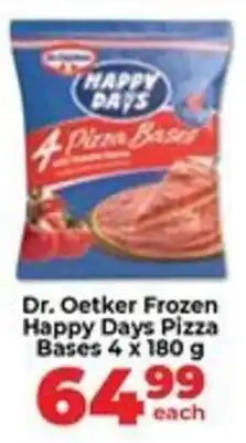 Food Lover's Market Dr. Oetker Frozen Happy Days Pizza Bases offer