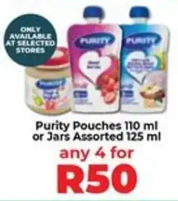 Food Lover's Market Purity Pouches or Jars Assorted offer