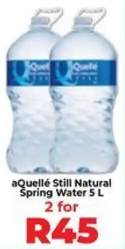Food Lover's Market aQuellé Still Natural Spring Water offer