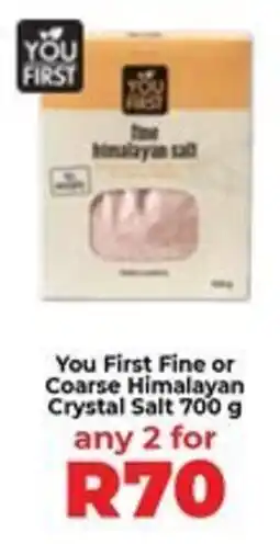 Food Lover's Market You First Fine or Coarse Himalayan Crystal Salt offer