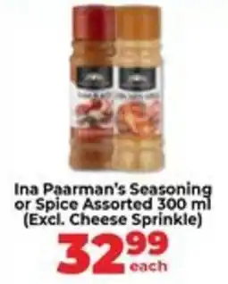 Food Lover's Market Ina Paarman's Seasoning or Spice Assorted offer