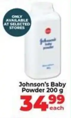 Food Lover's Market Johnson's Baby Powder offer