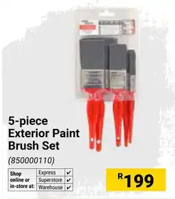Builders Warehouse Exterior Paint Brush Set offer