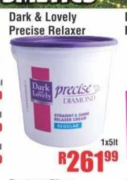 Devland Cash And Carry Dark&Lovely Precise Relaxer 1x5lt offer